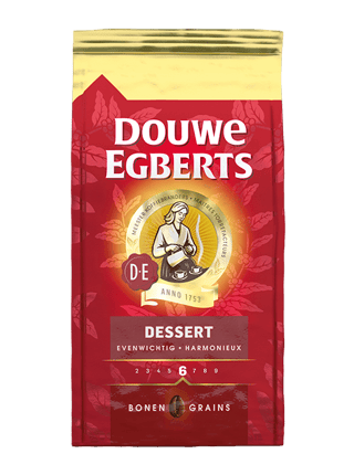de koffiebonen dessert
