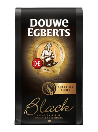 de filterkoffie black 250g