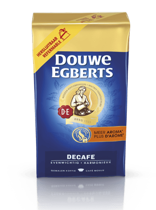 de filterkoffie decaf 250g