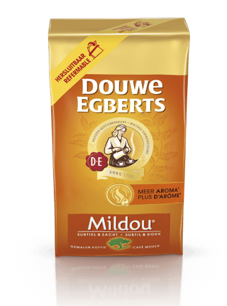 de filterkoffie mildou 250g
