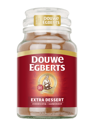 de oploskoffie extra dessert
